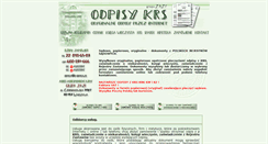 Desktop Screenshot of e-odpisy.pl